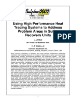 Using High Performance Heat Tracing Systems To Address Problem Areas in Sulfur Recovery Units