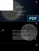 Presentacion de La Luna para La Escuela