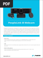 PeopleLink I8 Webcamera