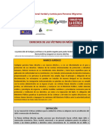 FOLLETO Derechos de Las Víctimas México Sep 2013