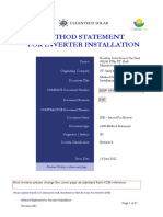 20SP-010-BA-6180-00006 - 01E - IFR - Method Statement For Inverter Installation - Code-3