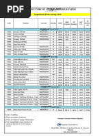 Exclusive Prime Price List (New) 16-11-2020