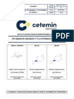 SMA-CTC-OD-10 - Estándar Andamios y Plataformas de Trabajo