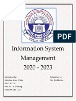 ISM Lab Practical File