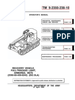 Recovery Vehicle, Full-Tracked: Light, Armored, M578 (2350-00-439-6242) (EIC:3LA)