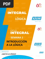 Ciclo Integral - Lógica Semana 01