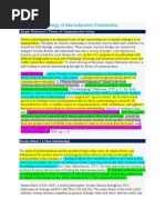 3 The Phenomenology of Intersubjective Relationship