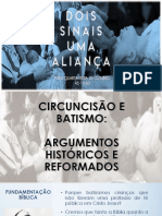 Batismo Infantil, Argumentos Históricos e Reformados