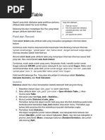 Praktikum 3 - Attribute Table