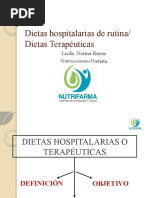 Dietas Hospitalarias de Rutina