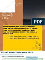 Teknologi Bioenergi Pert 1