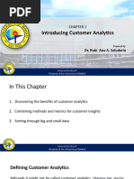 1 - PPT Introducing Customer Analytics