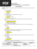 Witten Exam - Flores