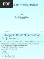 3 - Runge-Kutta 4th Order Method