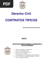 06-PPT-D. Civil V B-Pactos Que Pueden Integrar La Compraventa - Abg. Martin Eduardo Gonzales Laguna-Upt-2022 I.