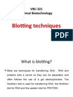 VBC-321 Blotting Techniques