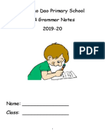 P4 Grammar Notes