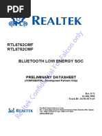 Rtl8762cmf Rtl8752cmf Datasheet 0.72