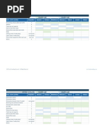 FCS Bar Master Cleaning Schedule 2019