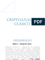 Criptoanalisis Clasico