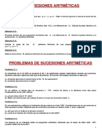 PDF Ejercicios de Progresiones Aritmeticas y Geometricas - Compress