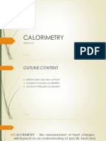 CALORIMETRY