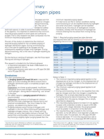 Management Summary Purging of Hydrogen Pipes