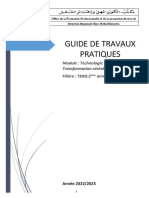 Manuel de TP Partie 1 Analyses