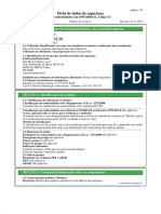 Ficha de Segurança - Den Braven Cola e Veda Polyflex 442