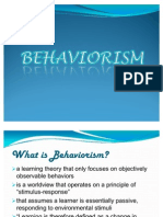 Behaviorism