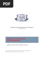 Manual de Programas Extracurriculares 2017-2018