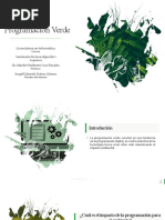 Programación Verde