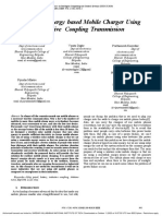 Solar Energy Based Mobile Charger Using Inductive Coupling Transmission