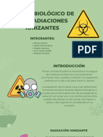 Efecto Biológico de Las Radiaciones Ionizantes - Pumaccahua, Michue, Asencios, Padilla y Carrasco