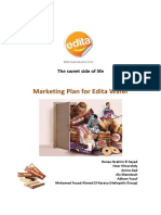 Final Marketing Planfor Edita Wafer