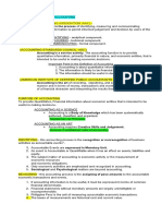 Accountancy Basic Consideration Notes