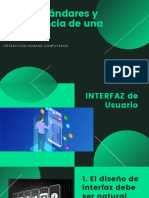 Guías Estándares y Consistencia de Una Interfaz. Principios.