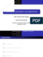 Tema 5 - La Elasticidad y Sus Aplicaciones