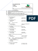 Soal Uas Kelas 7 Bahasa Inggris SMT 1 Fix