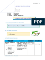 Sesion de Aprendizaje Matemática