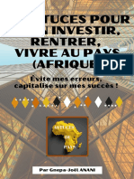 10 Astuces Pour Investir, Renter, Vivre Au Pays (Afrique) - 05072020