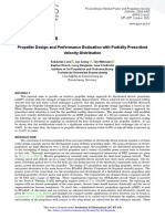 Propeller - Design - and - Performance - Evaluation With Partially Prescribed Velocity Distribution