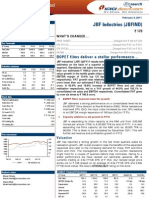 JBF Industries (JBFIND) : BOPET Films Deliver A Stellar Performance