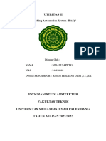 M.Dani Saputra (142020018) Building Automation System Utilitas II