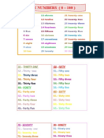 2do - Numbers and Exercises