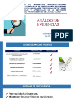 V Taller Análisis de Las Evidencias - Final