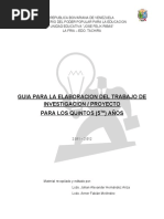 Proyecto de Investigación - Guia I