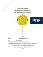 Laporan Praktikum Tipe Data Array Bahasa CC