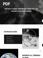 Estructuras Transnacionales y El Modelo de Mintzberg