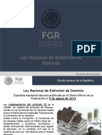 Ley Nacional de Extincion de Dominio